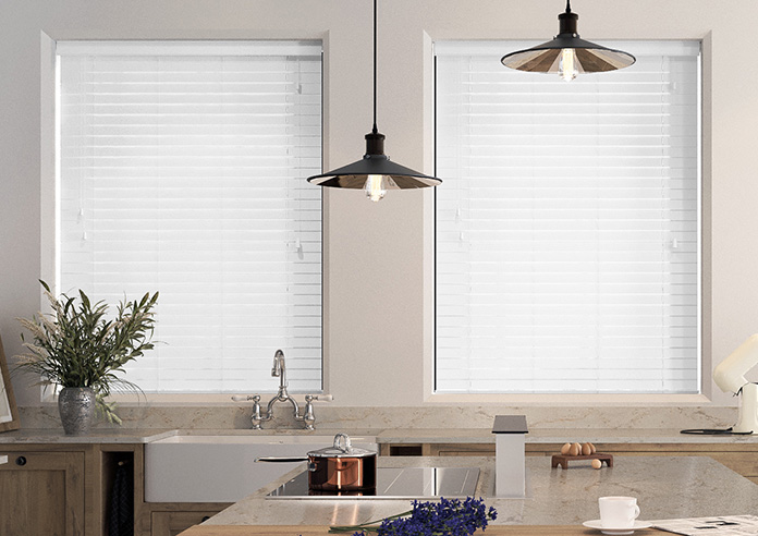 Ecowood, Emperor White Satin - Twist&Fit Venetian Blind - Image 16